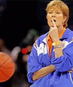 Aesthetic Pat Summitt Paint By Number