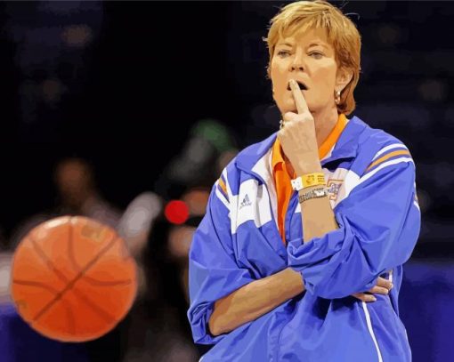 Aesthetic Pat Summitt Paint By Number