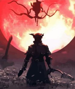 Bloodborne Game Paint By Number