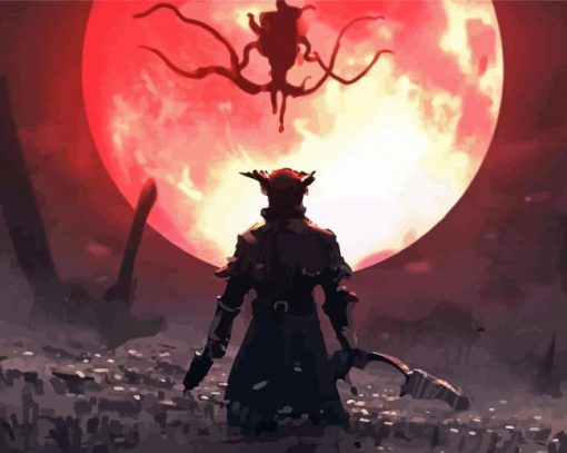 Bloodborne Game Paint By Number