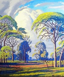 Bosveld Landscape Art Paint By Number