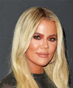 Close Up Khole Kardashian Paint By Number