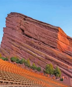 Colorado Red Rock Paint By Number