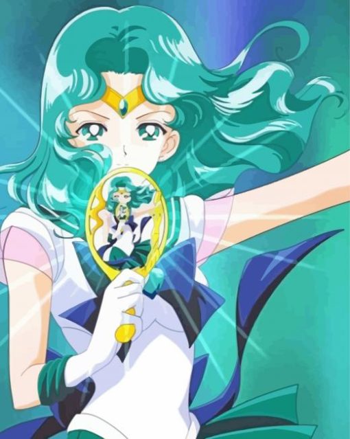 Cute Sailor Neptune Paint By Number