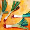 Leek Food Art Paint By Number