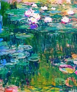 Monet Waterlily Paint By Number