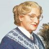 Mrs Doubtfire Character Paint By Number