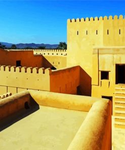 Nizwa Fort Iman Paint By Number