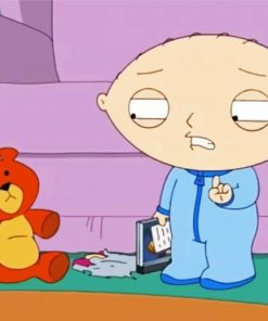 Stewie Griffin Character Paint By Number