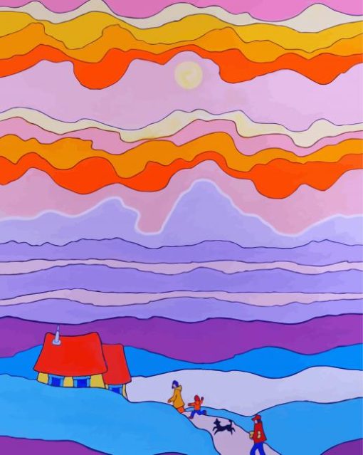 Ted Harrison Paint By Number