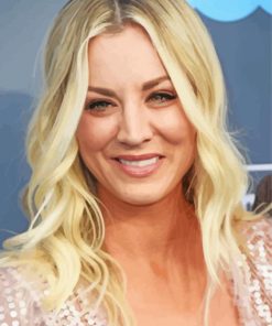 Actress Kaley Cuoco Paint By Number