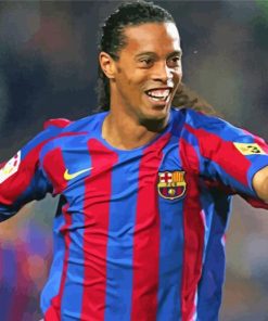 The Footballer Ronaldinho Paint By Number