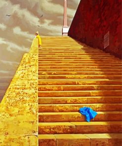 The Steps By Jeffrey Smart Paint By Number