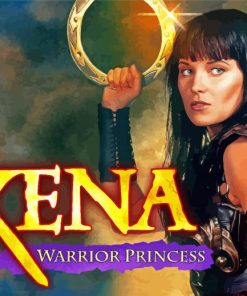 Xena Warrior Princess Paint By Number