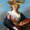 18th Century French Woman Paint By Number