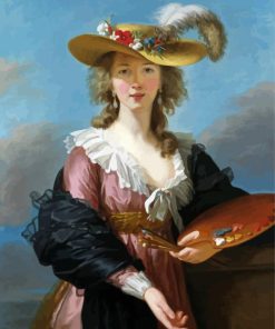 18th Century French Woman Paint By Number