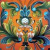 Aesthetic Rosemaling Paint By Number