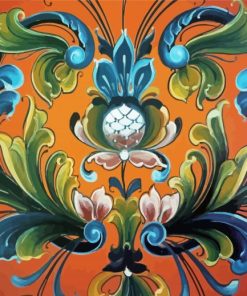 Aesthetic Rosemaling Paint By Number