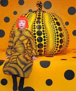 Aesthetic Yayoi Kusama Paint By Number