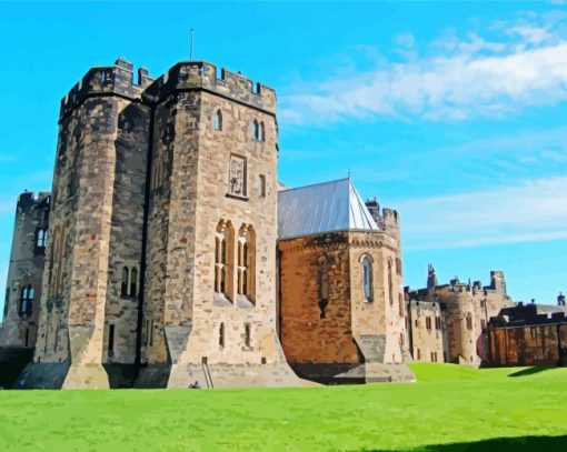 Alnwick Castle Paint By Number