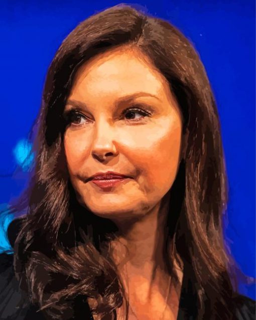 American Actress Ashley Judd Paint By Number