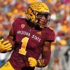 Arisona State Sun Devils American Footballer Paint By Number