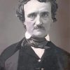 Black And White Writer Edgar Allen Poe Paint By Number