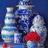 Blue And White Vases Paint By Number