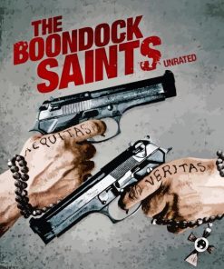 Boondock Saints Poster Paint By Number