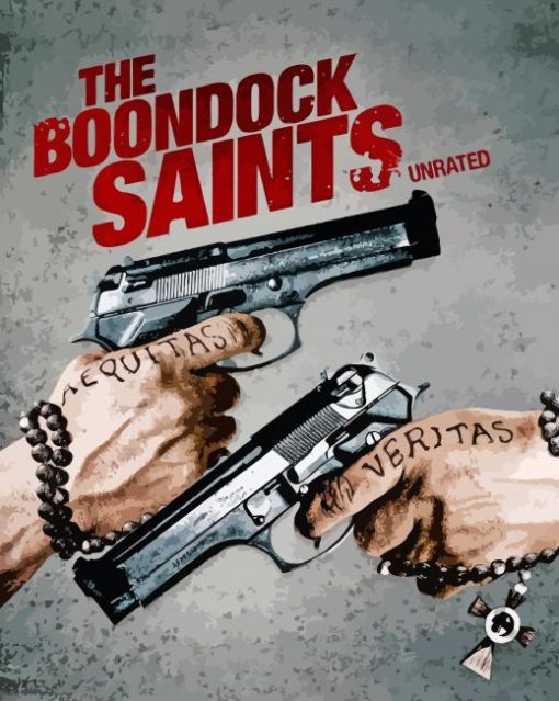 Boondock Saints Poster Paint By Number