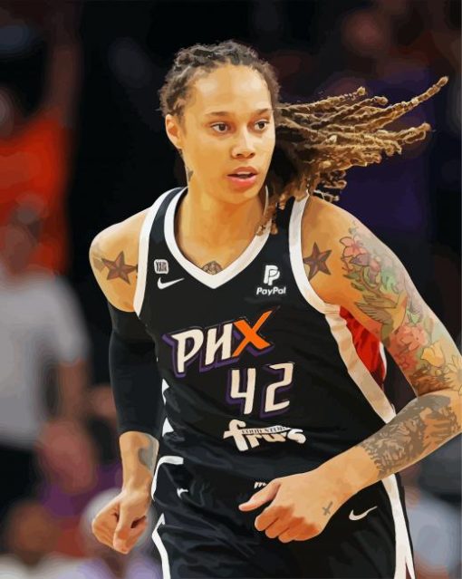 Brittney Griner Paint By Number