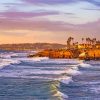 California San Diego Sunset Cliffs Paint By Number