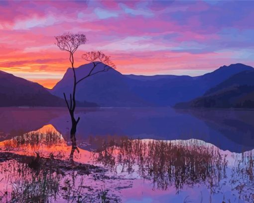 Cumbria Buttermere Paint By Number