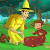 Curious George Animation Paint By Number