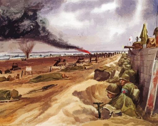 D-day Art Paint By Number