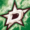 Dallas Stars Hockey Logo Paint By Number