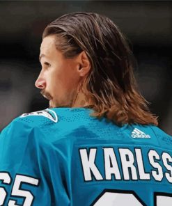 Erik Karlsson Player Paint By Number