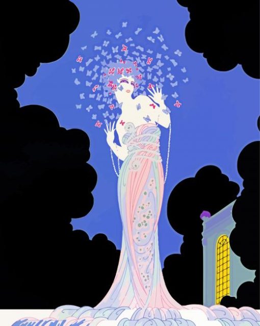 Erte Fantasia Paint By Number