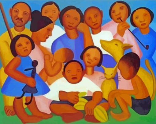 Familia By Tarsila Do Amaral Paint By Number