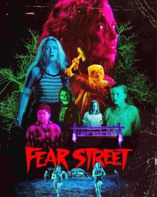 Fear Street Poster Paint By Number