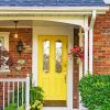 Flowers On Porch Paint By Number