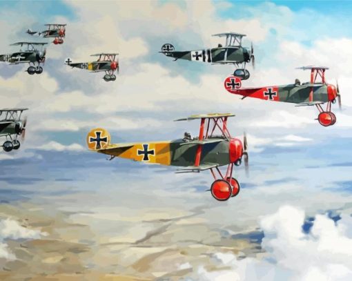 Fokkers Show Paint By Number