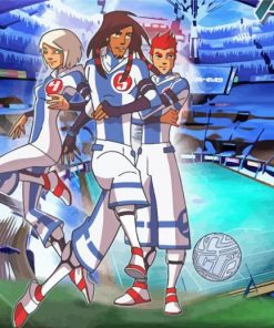 Galactik Football Players Paint By Number