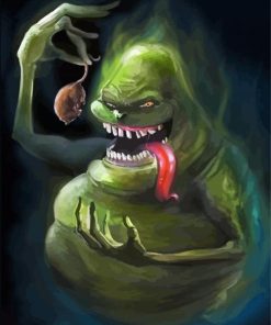 Ghostbusters Slimer Paint By Number