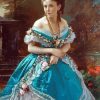 Girl In Victorian Dress Paint By Number