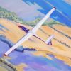 Glider Aircraft Art Paint By Number