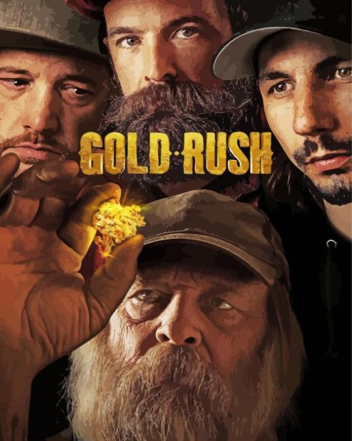 Gold Rush Serie Paint By Number