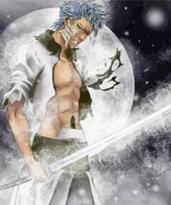 Grimmjow Jaggerjack Anime Paint By Number