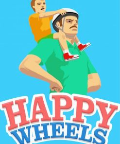 Happy Wheels Game Paint By Number