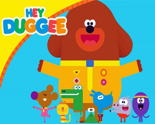 Hey Duggee Tv Serie Paint By Number